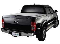 Ladtop fra Pro-form Sportlid V Primet Sort grynet overflade med centrallås til Nissan Navara Double Cab Årgang 2014-