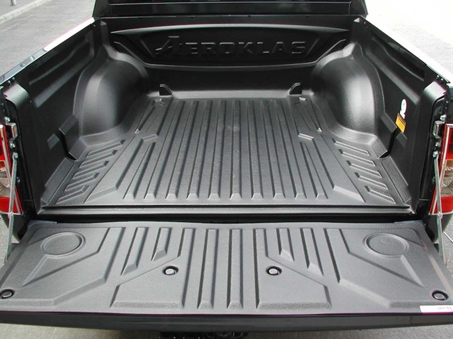 Ladindsats/bedliner - Under rail fra Aeroklas til Isuzu D-Max Double Cab 2002-2012