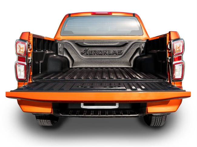 Ladindsats/bedliner - Under rail fra Aeroklas til Isuzu D-Max Double Cab Årgang 2020-