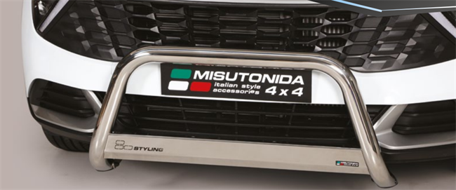 A-bar City  - blank i rustfri stål til Kia Sportage Årgang 2022+