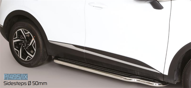 Trinbrædder i rustfri stål - Blank Kia Sportage Årgang 22+