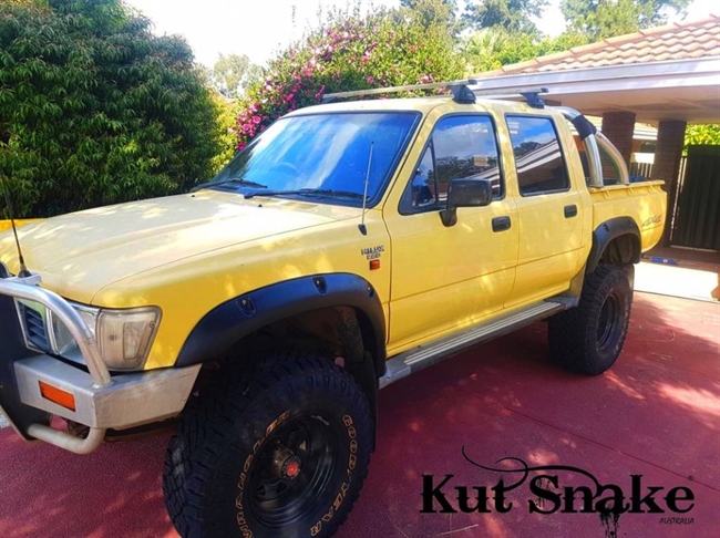 Skærmforøger til Toyota Hilux double cab LN105/106 årg. 88-98 95mm 