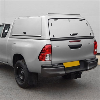 Hardtop - ProTop Gullwing uden glasrude i bagdøren lakeret i U25 Silver til Mitsubishi L200 X/C Årgang 2015-2019