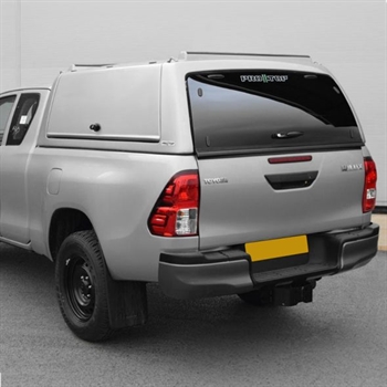 Hardtop - ProTop Gullwing med glasrude i bagdøren lakeret i U25 Silver til Mitsubishi L200 X/C Årgang 2015-2019