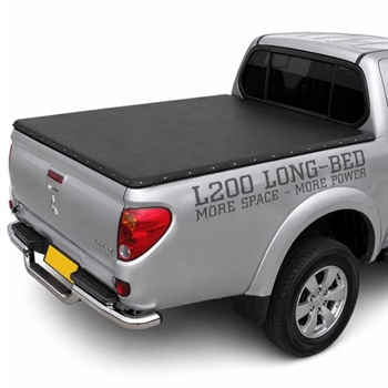 Soft Cover - Trykknap fra Trux til Mitsubishi L200 Double Cab Long Bed Årgang 2010-2015