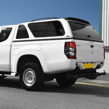Hardtop Carry Boy Leisure lakeret - Primet White til Mitsubishi L200 Club Cab Årgang 2015-2019