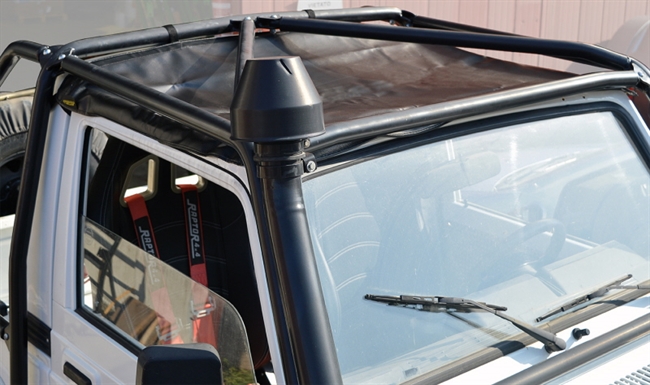 Soft Top "Bikini" i sort til Suzuki Samurai/SJ