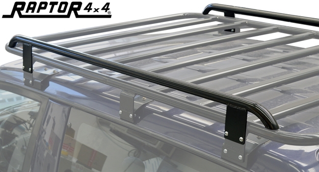 Sidestænger (aftagelige) til tagbagagebærer til Toyota Land Cruiser KZJ90 fra Raptor 4x4