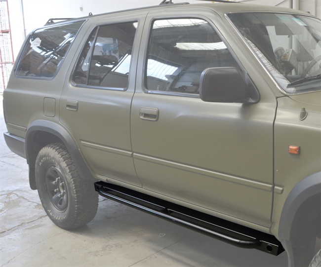 Rock Sliders H/D med udvendige rør 80x50x3 til Toyota 4-Runner