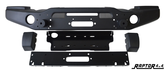 Spilkofanger Heavy Duty - Sort til Jeep Wrangler JK fra Raptor 4x4