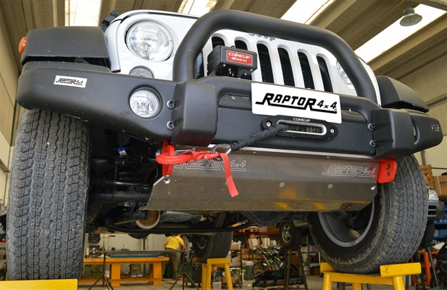 Undervognsbeskyttelse - Styretøj til Jeep Wrangler JK 