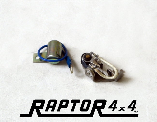 Tændingsafbryder og kondensator til Suzuki Samurai 1.3