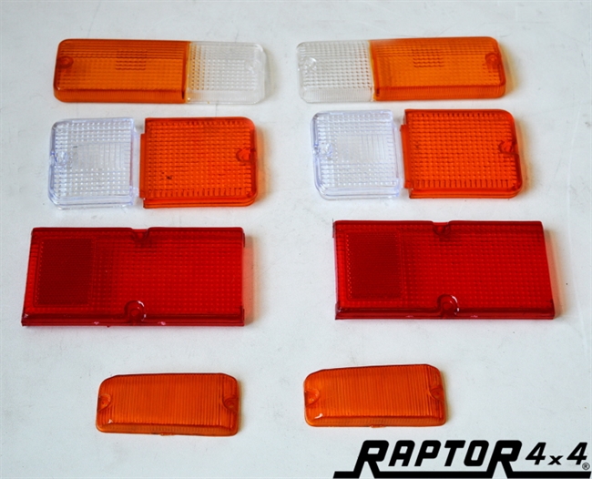 Lygteglas- Komplet sæt til Suzuki Samurai