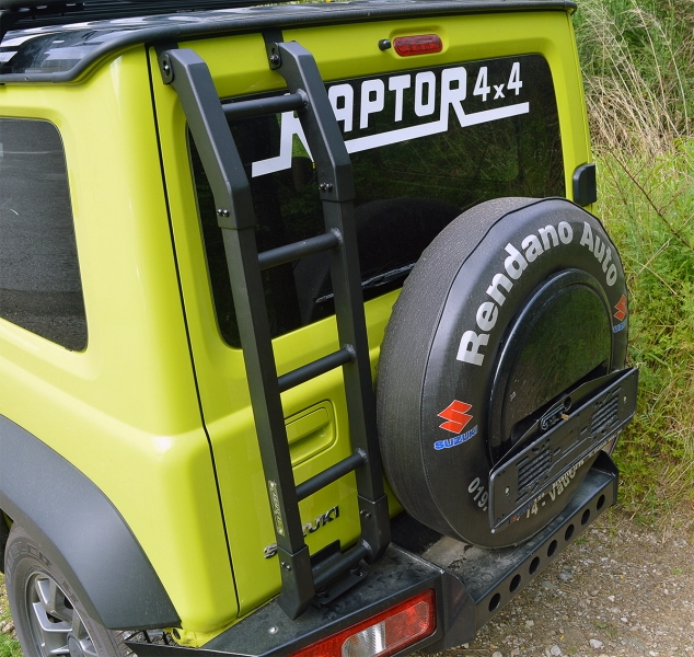 Stige i aluminium til Suzuki Jimny fra Raptor 4x4