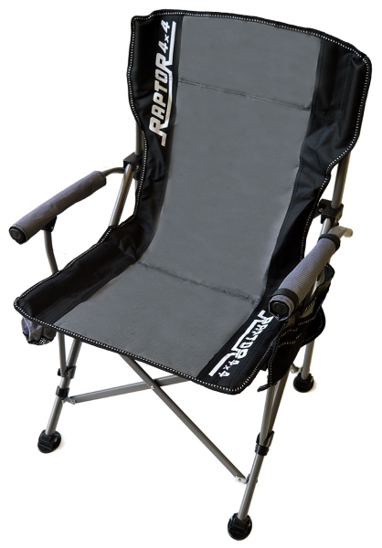 Foldebar stol til camping fra Raptor 4x4 Kraftig kvalitet!