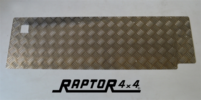 Dørkplade til bagdør/indvendig - Fås i sort og blank til Suzuki Samurai