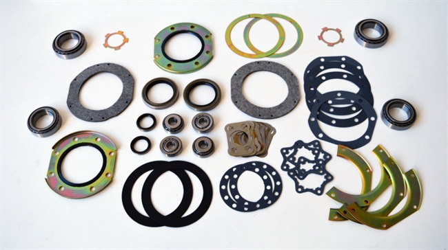 Pakningssæt til foraksel til Toyota Land Cruiser 70 op til 1990