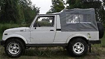 Soft Top i grå til Suzuki Samurai/SJ413