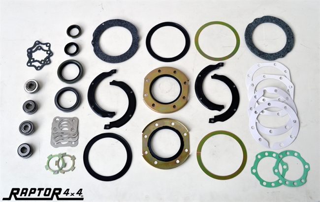 Pakningssæt til foraksel til Toyota Land Cruiser serie 70 Årgang 1990+