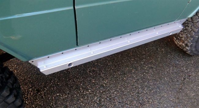 Rock Sliders 80x50 2 stk. - Front til Mercedes G 