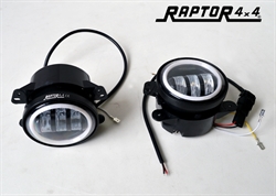 Tågelygte 4" Rund Front LED 30W til Passer til Patrol Y61 kofanger 