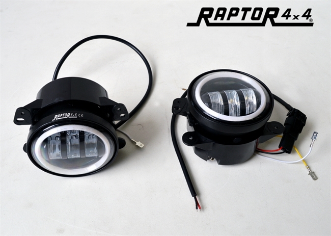 Tågelygte 4" Rund Front LED 30W til Passer til Patrol Y61 kofanger 