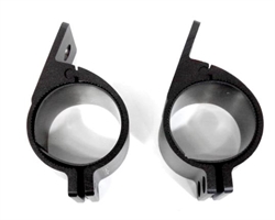 Beslag til montering af lygter på bøjler 2.5" (63 mm) i sort 