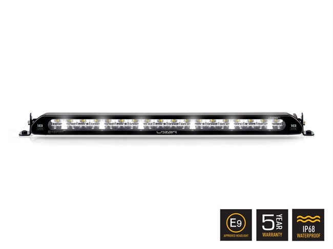 Led bar Linear-18 Elite wide-angle med positionslys fra Lazer 