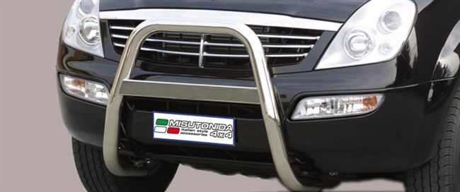 A-bar i rustfri stål - Blank til SsangYong Rexton årg. 04-06