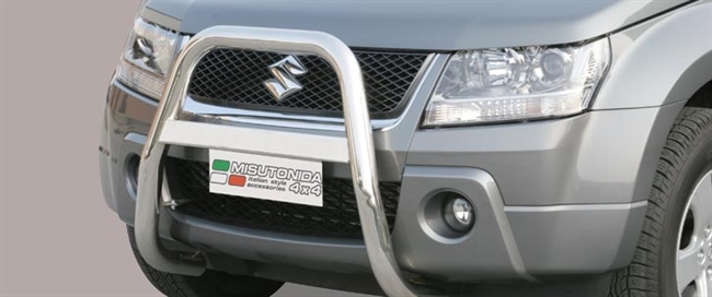 A-bar i rustfri stål - Blank til Suzuki Grand Vitara årg. 05-08