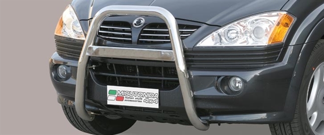 A-bar i rustfri stål - Blank til SsangYong Kyron årg. 06-07