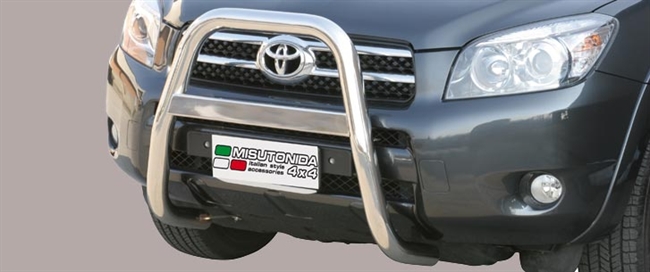 A-bar i rustfri stål - Blank til Toyota Rav4 årg. 03-05