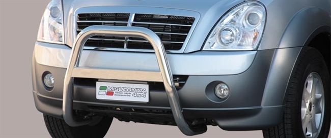 A-bar i rustfri stål - Blank til SsangYong Rexton II årg. 06+