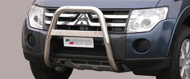 A-bar i rustfri stål - Blank til Mitsubishi Pajero årg. 07-15