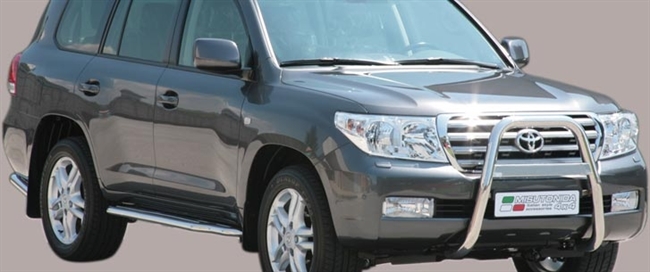 A-bar i rustfri stål - Blank til Toyota Land Cruiser 200