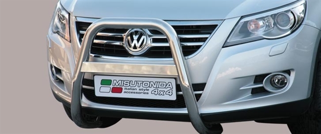 A-bar i rustfri stål - Blank til VW Tiguan årg. 08-11