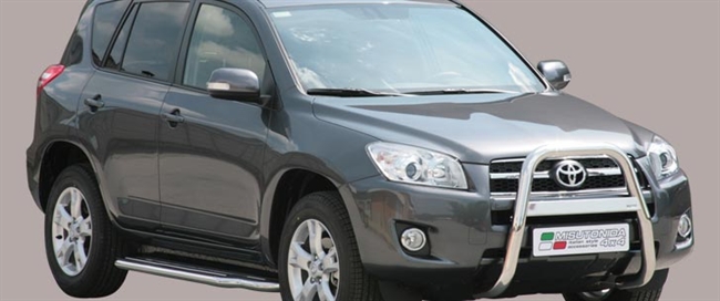 A-bar i rustfri stål - Blank til Toyota Rav4 årg. 09-10