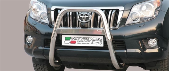 A-bar i rustfri stål - Blank til Toyota Land Cruiser 120/125 årg. 03+