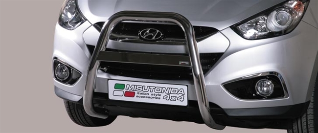 A-bar i rustfri stål - Blank til Hyundai IX35 årg. 10-