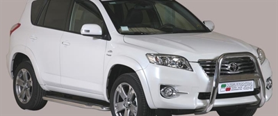 A-bar i rustfri stål - Blank til Toyota Rav4 årg. 10-12