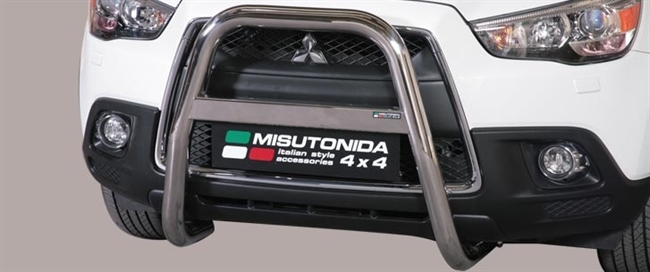 A-bar i rustfri stål - Fås i sort og blank til Mitsubishi ASX årg. 10+