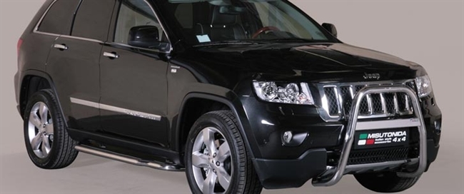 A-bar i rustfri stål - Blank til Jeep Grand Cherokee årg. 11-15