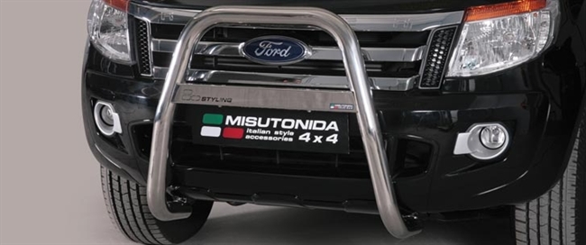 A-bar i rustfri stål med logo til Ford Ranger årg. 12+