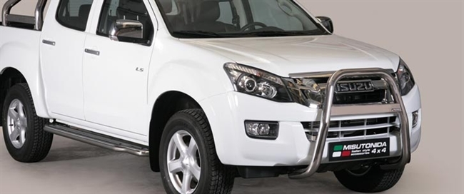 A-bar i rustfri stål - Blank til Isuzu D-Max årg. 12-20