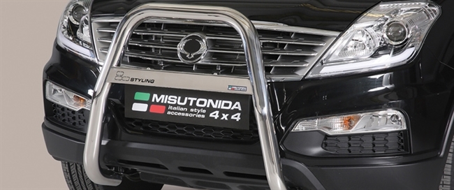 A-bar i rustfri stål - Blank til SsangYong Rexton W årg. 13+