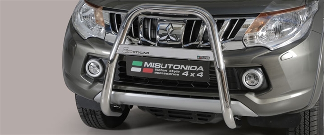 A-bar i rustfri stål - Blank til Mitsubishi L200 årg. 15+