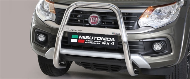 A-bar i rustfri stål - Blank til Fiat Fullback årg. 16