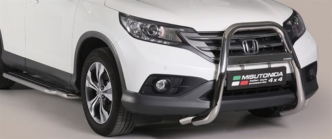 A-bar i rustfri stål med logo - Blank til Honda CRV årg. 12-16