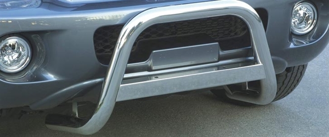 A-bar city - Blank i rustfri stål til Hyundai Santa Fe årg. 01-06