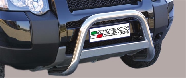 A-bar City - Blank i rustfri stål til Land Rover Freelander 1 årg. 01-03